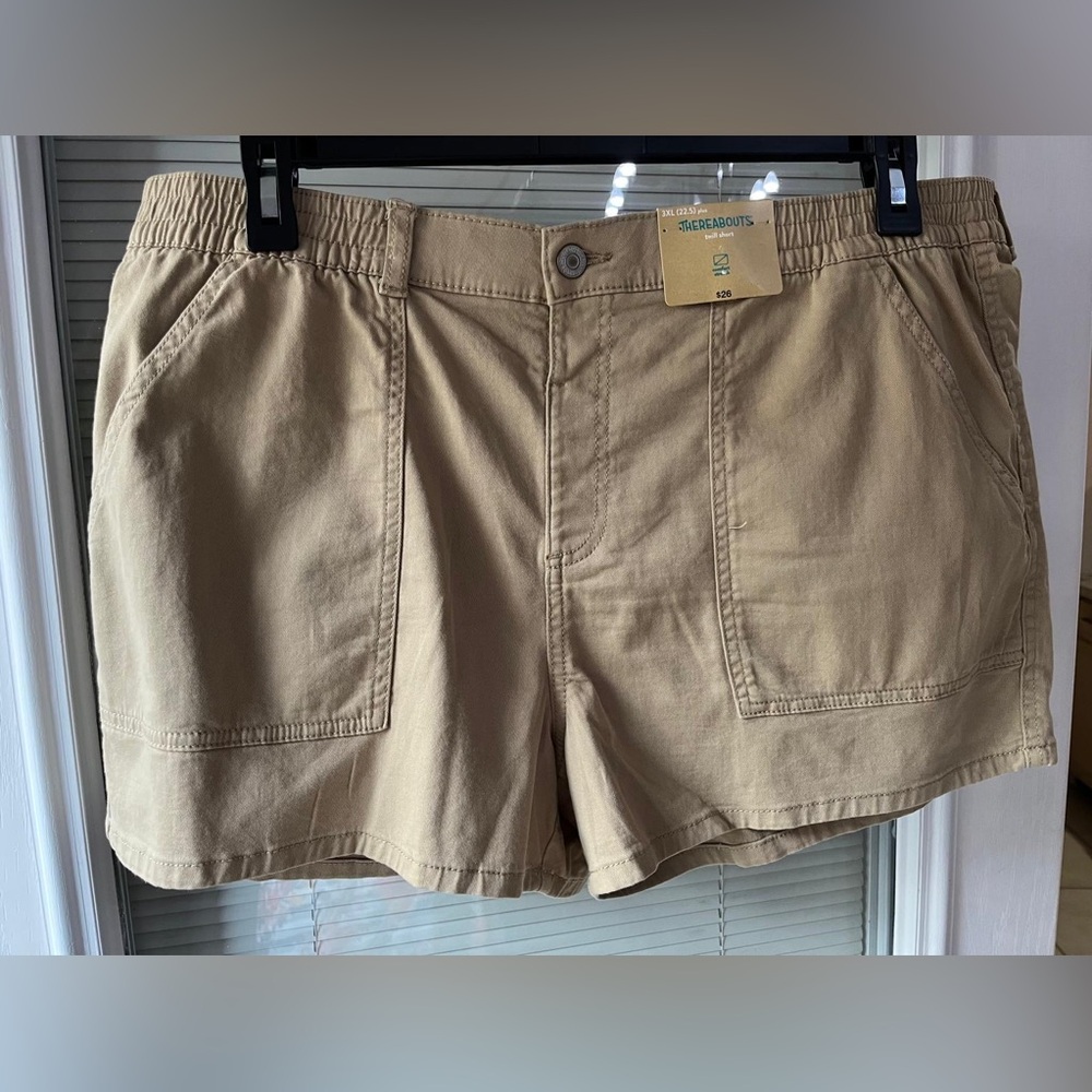 (S) Thereabouts khaki short for men